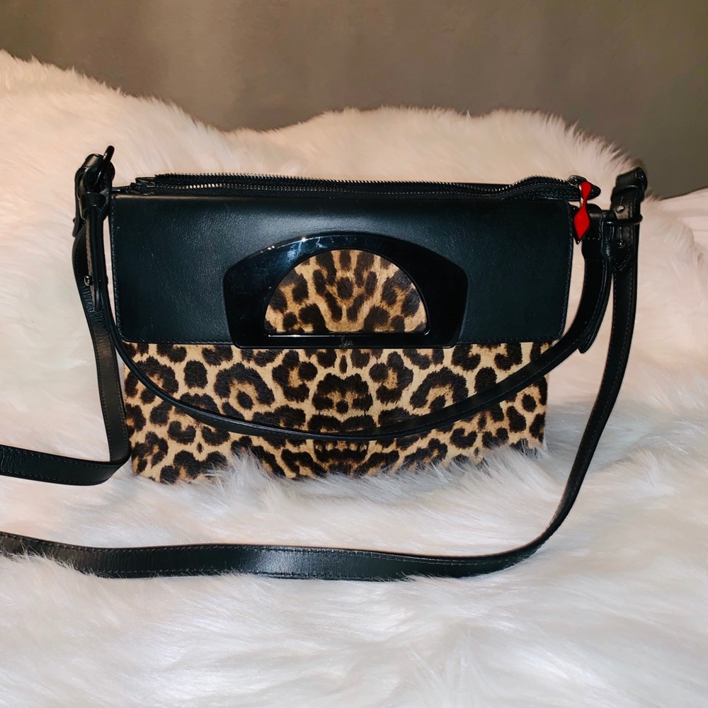 Christian Louboutin Purse leopard/black - Picture 2 of 5